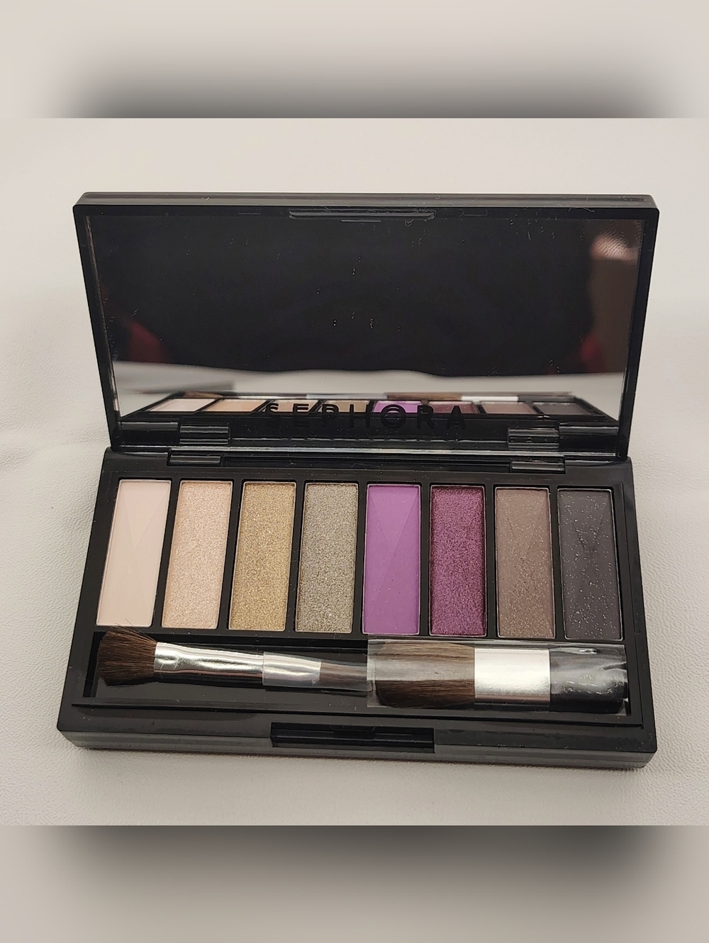 Sephora Eyeshadow Palette - Purple & Neutral Shades New
